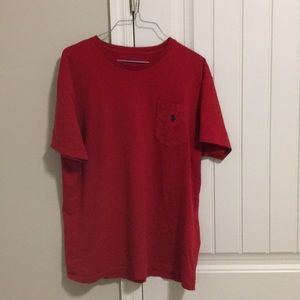 Red Polo Ralph Lauren T Shirt (M)